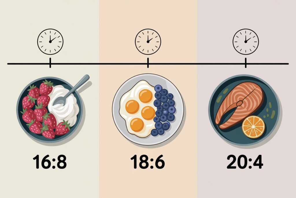 different fasting styles coupled with fruit pairings